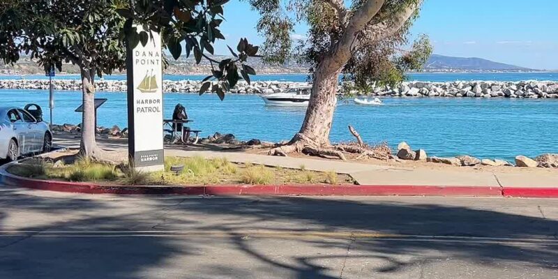 Blue Water and a Breakwater: A Quiet Harbor Morning
